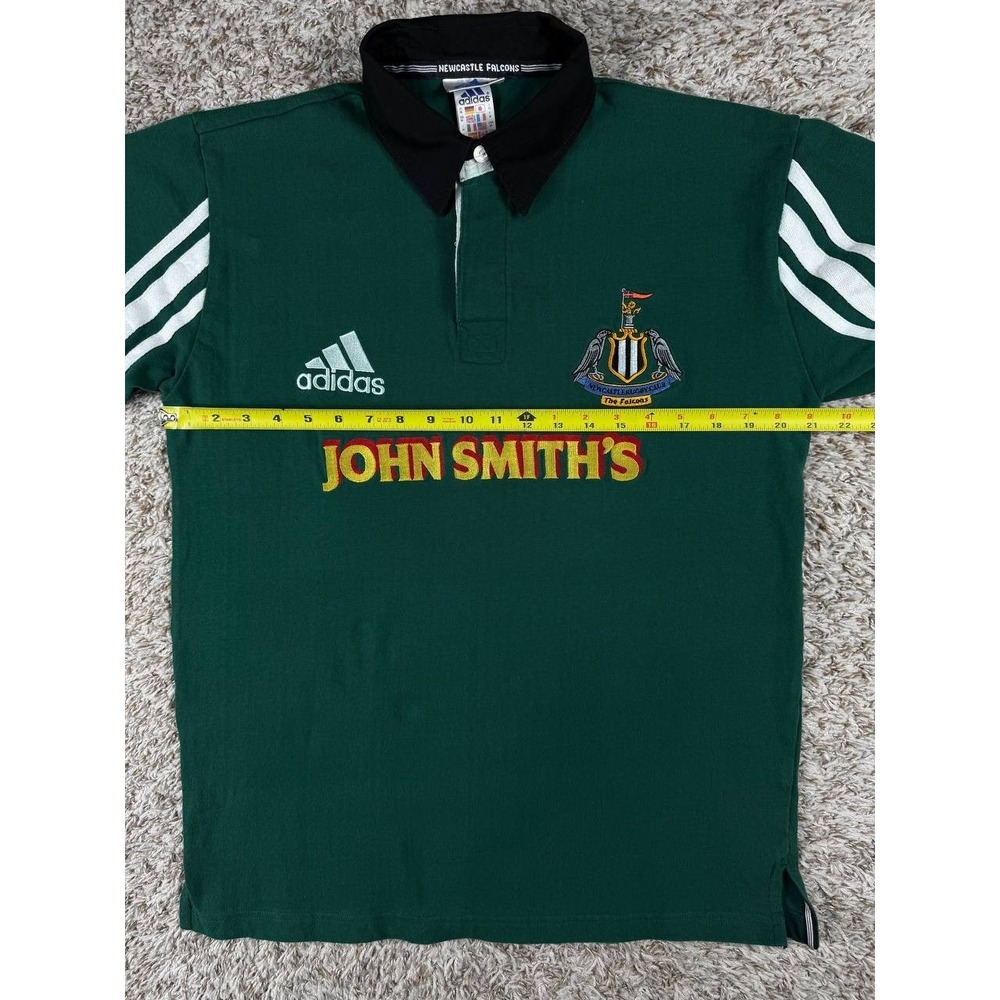 adidas 1999 2000 Newcastle Falcons Rugby Union Away Shirt Men's Size Medium - Picture 7 of 12